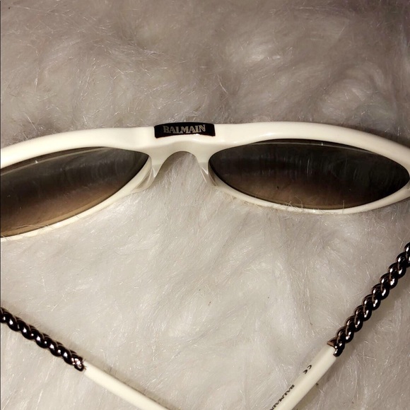 Balmain White sunglasses - Picture 5 of 7
